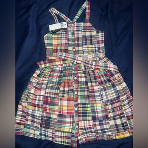 Patchwork Madras Dress
